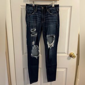 American Eagle Ripped Skinny Jeans